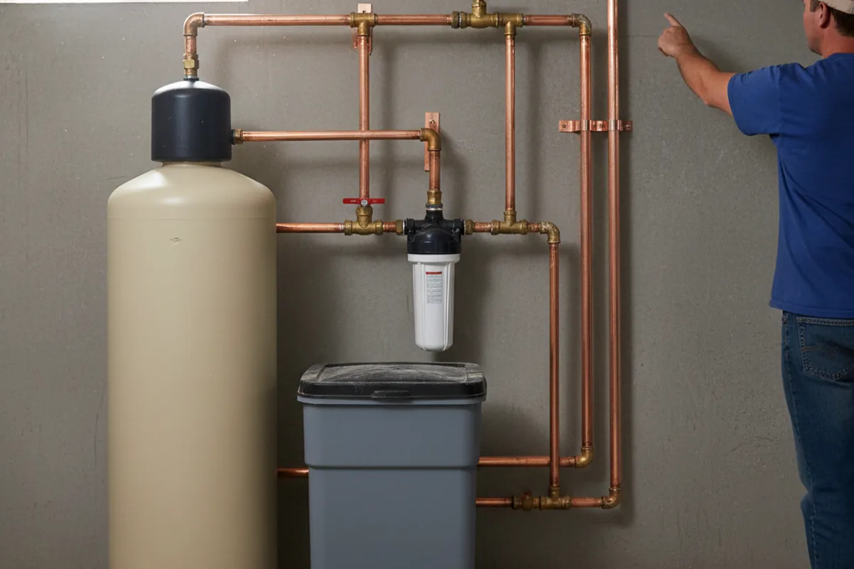 Whole-house water treatment system installed in Triangle